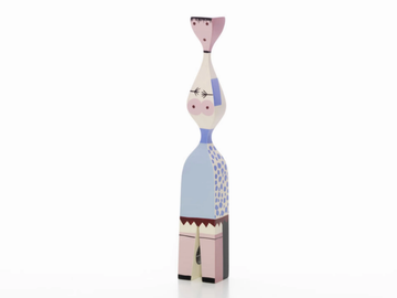 VITRA - WOODEN DOLL N.7 - Wooden decorative object by In Stock - view 2